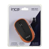 İNCA IWM-391T Kablosuz Rubber 1600DPI Optic Siyah/kırmızı Mouse